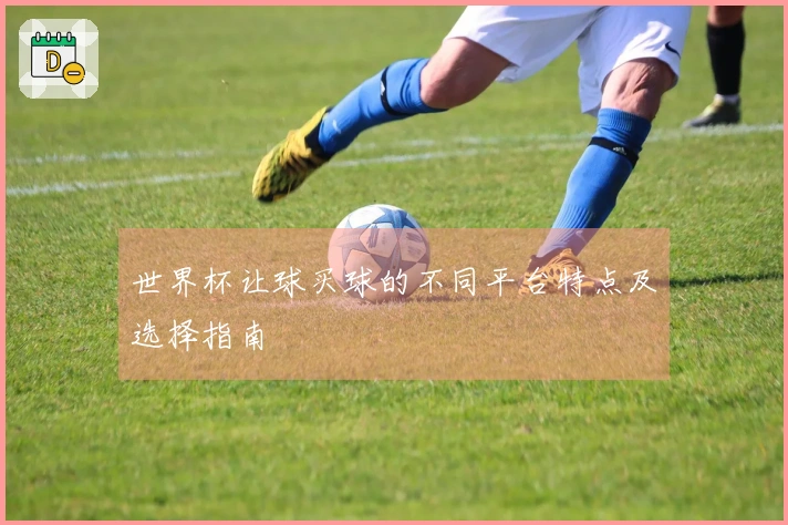 世界杯让球买球的不同平台特点及选择指南