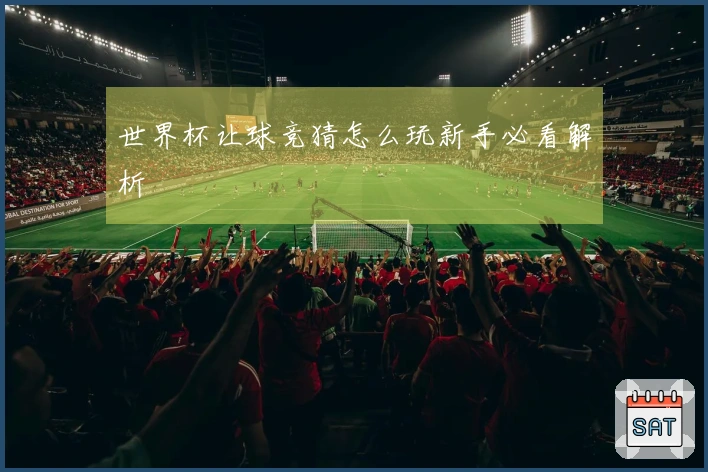世界杯让球竞猜怎么玩新手必看解析