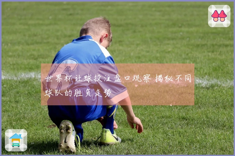 世界杯让球投注盘口观察 揭秘不同球队的胜负走势